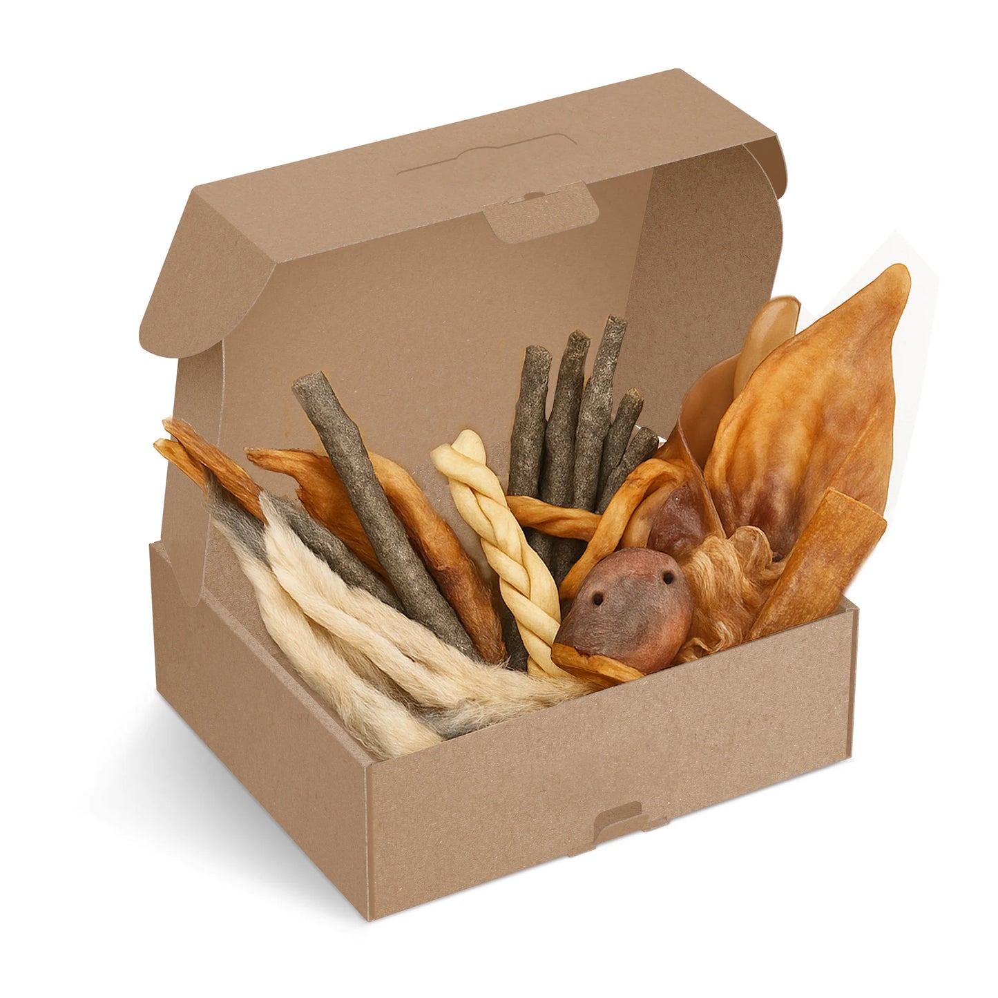 Premium Natural Dog Treat Collection Box